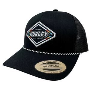 Hurley Men's Trucker Hat Velocity Mesh Snapback Cap